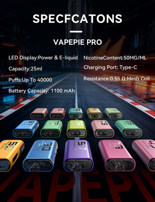 CRANBERRY GRAPE-Vapepie PRO 40000 Puffs