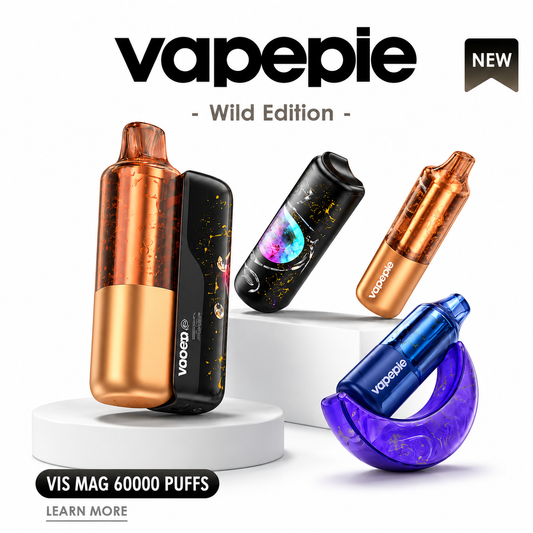 LYCHEE ICE | VAPEPIE VIS MAG 60000 PUFFS+Pod Combo Pack