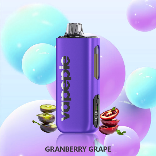 VAPEPIE 40000 PUFFS-CRANBERRY GRAPE