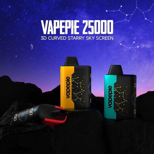 🎁 3-pack mystery box – VAPEPIE 25000 PUFFS - Star Sky Curved Screen! surprise package