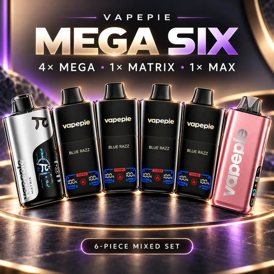 VAPEPIE 6-PACK 4PCS 70000 +1PCS 50000 +1PCS 40000 PUFFS