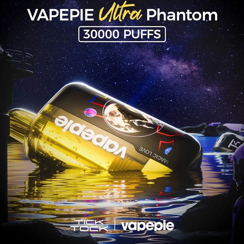 ✨3PCS Value Pack✨🌌 VAPEPIE x TK 🌌 Ultra Phantom 30000 PUFFS – Fresh Stock Just Arrived!💥