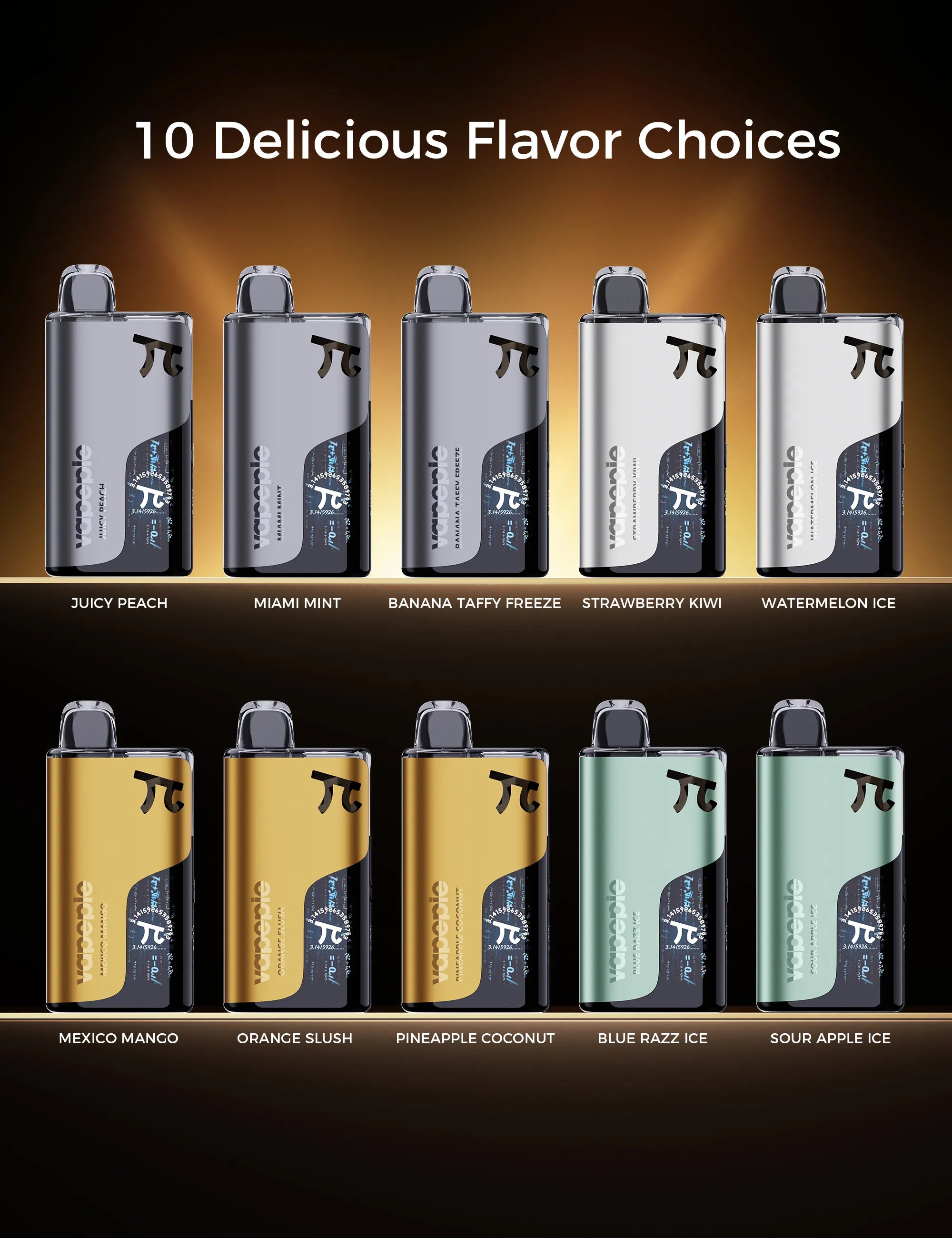 🔮DIY 2 PACK☛PICK 2 FLAVORS VAPEPIE 70000+50000