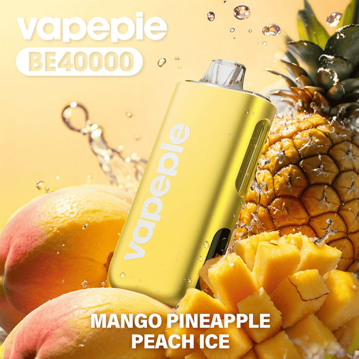 VAPEPIE 40000 PUFFS-MANGO PINEAPPLE PEACH ICE