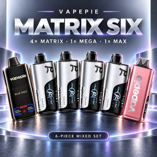 VAPEPIE 6-PACK 4PCS 50000 +1PCS 70000 +1PCS 40000 PUFFS