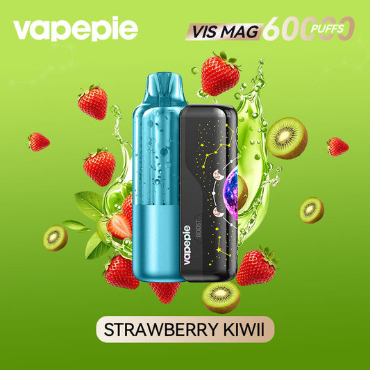 STRAWBERRY KIWI | VAPEPIE VIS MAG 60000 PUFFS+Pod Combo Pack