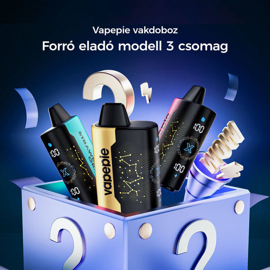 🎁 3-pack mystery box – VAPEPIE 25000 PUFFS - Star Sky Curved Screen! surprise package