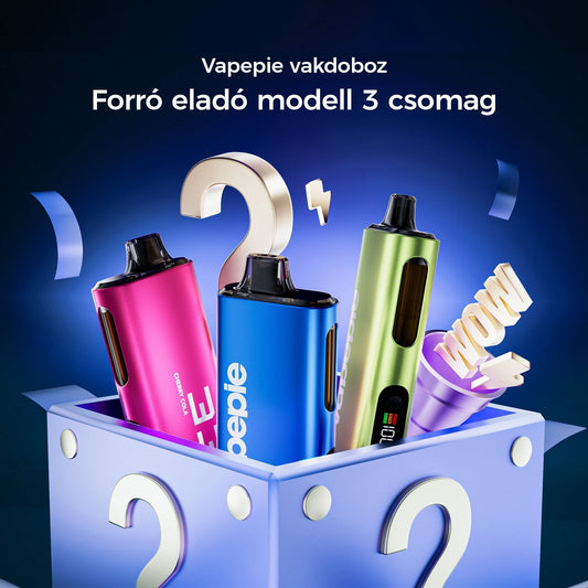 🎁3-pack VAPEPIE Max 40000 PUFFS – Mystery Box price drop!