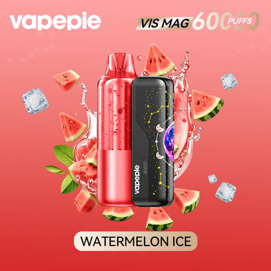 WTAERMELON ICE | VAPEPIE VIS MAG 60000 PUFFS+Pod Combo Pack