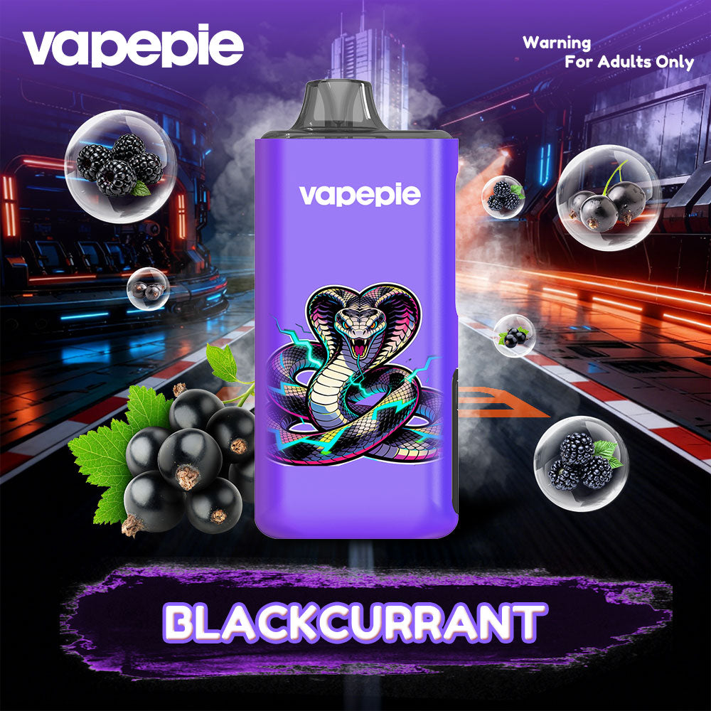 🔒 BLACKCURRANT | VAPEPIE PRO 40000 PUFFS UPGRADED EDITION | Upgraded Designs with Limited IP Editions