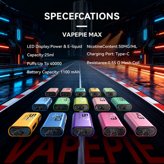 MANGO PINEAPPLE PEACH ICE | VAPEPIE MAX 40000 PUFFS