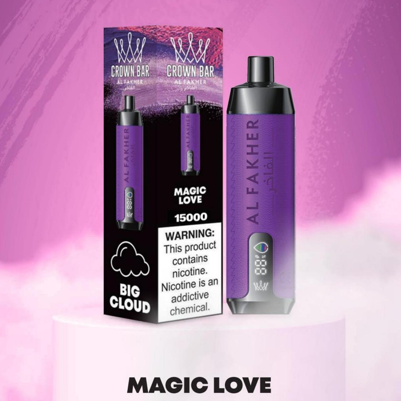 AL FAKHER 15000 Puffs-MAGIC LOVE